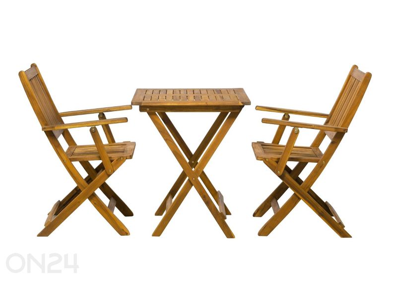 Комплект садовой мебели стол + 2 стула увеличить