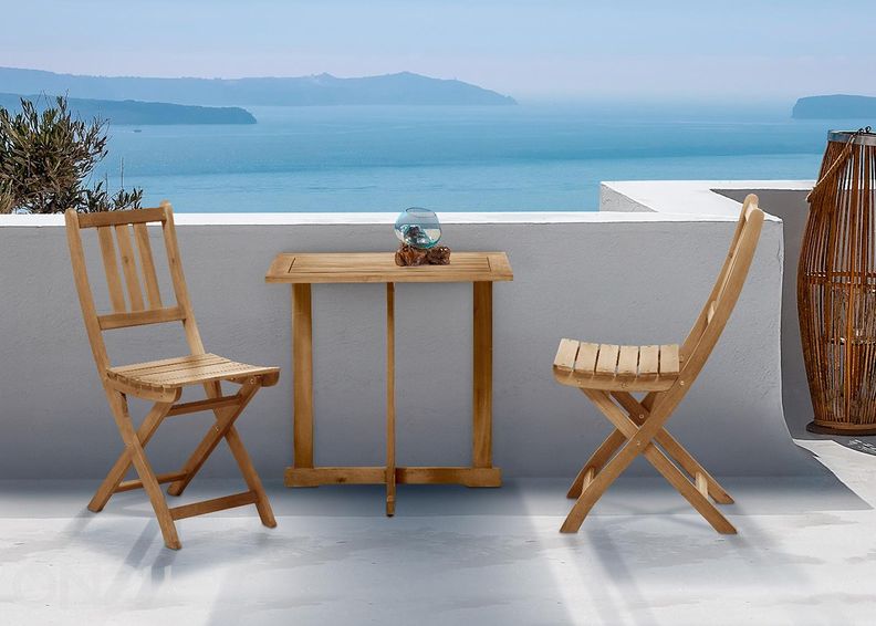 Комплект садовой мебели стол + 2 стула увеличить