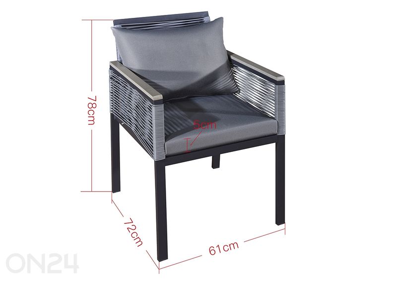 Комплект садовой мебели Corto увеличить