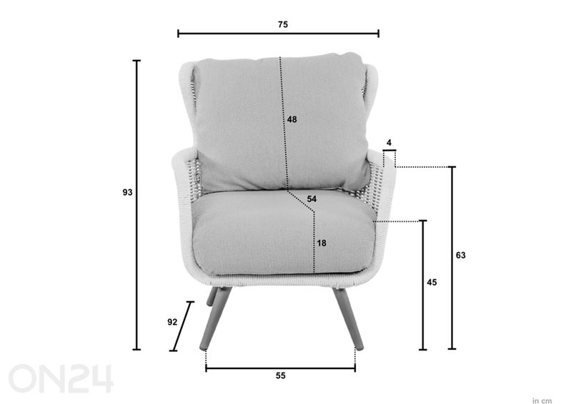Комплект садовой мебели Key Largo увеличить