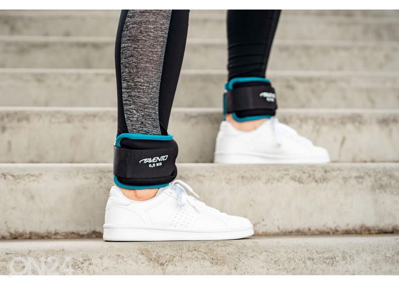 Комплект утяжелителей для запястья/ лодыжки Avento Neoprene 2x0,5 кг увеличить
