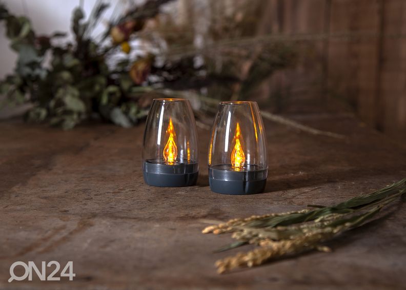 Комплект фонарей с солнечной панелью Tropea 2 шт увеличить