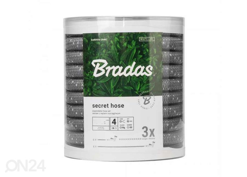 Комплект шлангов для полива Bradas Secret Hose 10-30 м увеличить