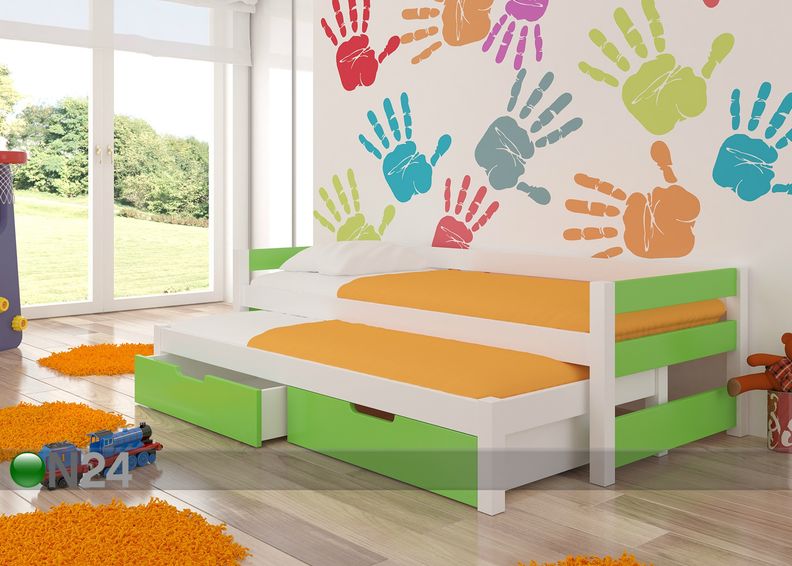 Комплект 2-местной кровати Duo 90x200 cm увеличить