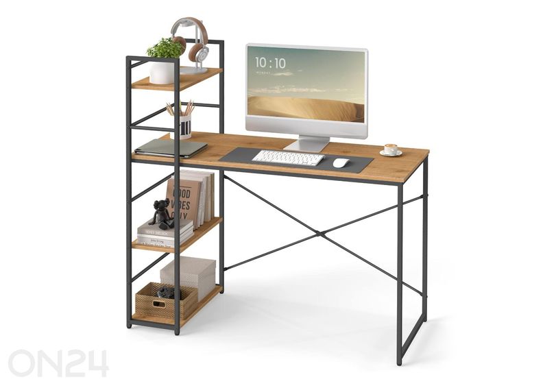 Компьютерный стол с полкой увеличить