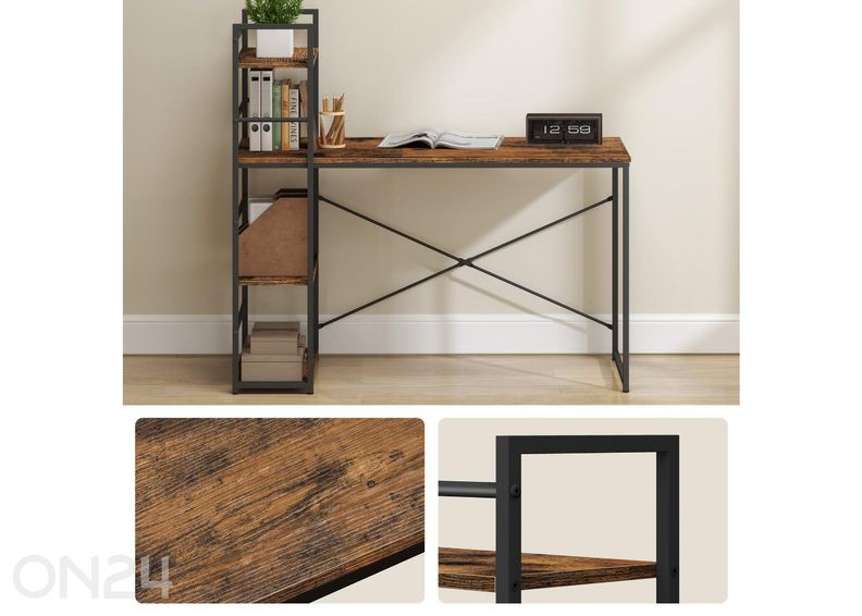 Компьютерный стол с полкой увеличить