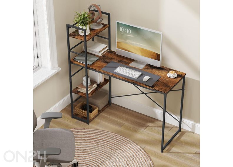 Компьютерный стол с полкой увеличить