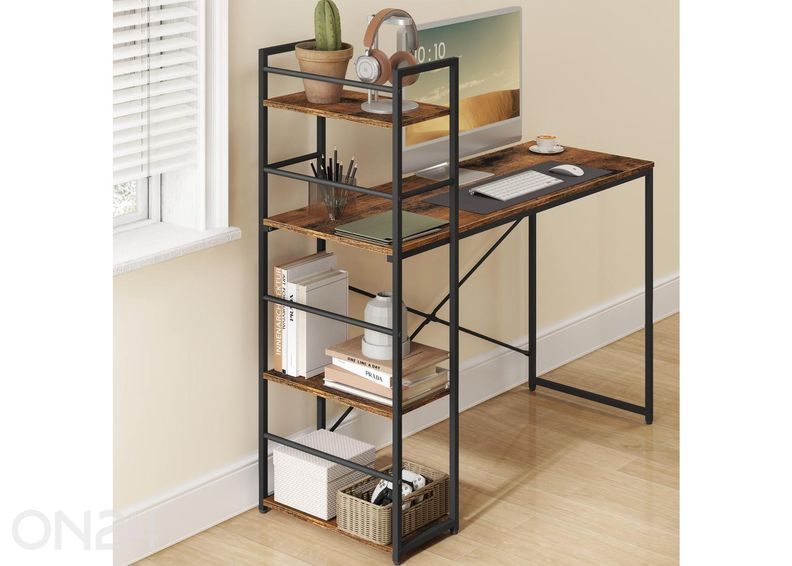 Компьютерный стол с полкой увеличить