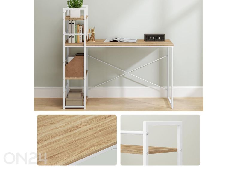 Компьютерный стол с полкой увеличить