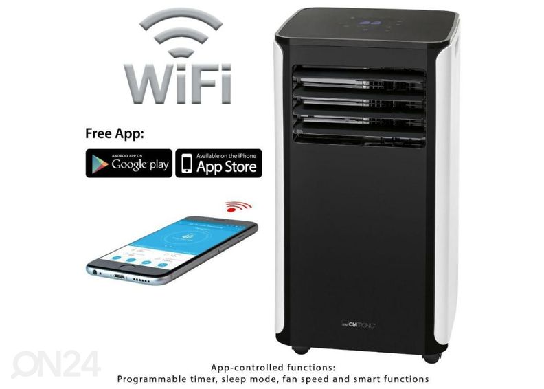 Кондиционер Clatronic CL3716, черный/белый увеличить