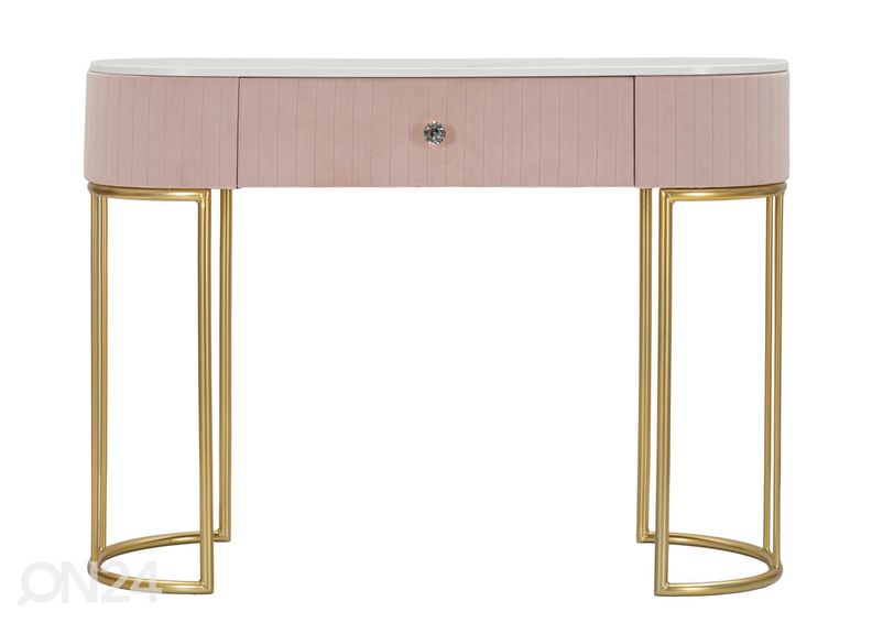 Консольный столик Glam, розовый увеличить