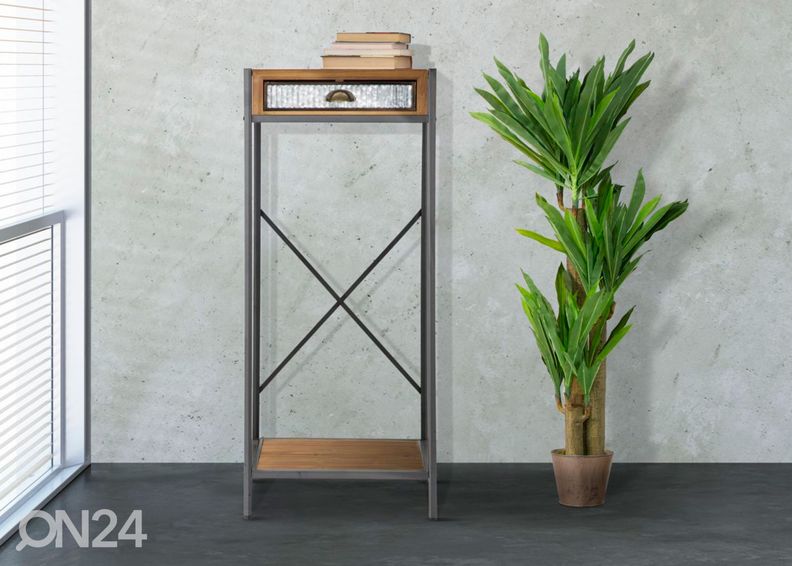 Консольный стол Industrial, коричневый/светло-серый увеличить