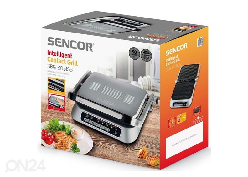 Контактный гриль Sencor SBG6031SS увеличить