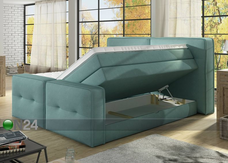 Континентальная кровать с ящиком 140x200 cm увеличить