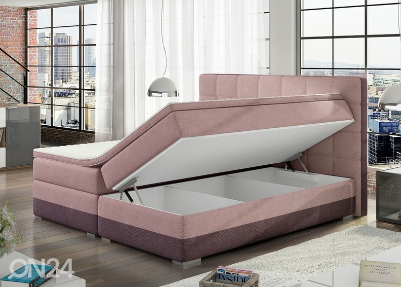 Континентальная кровать с ящиком 140x200 cm увеличить