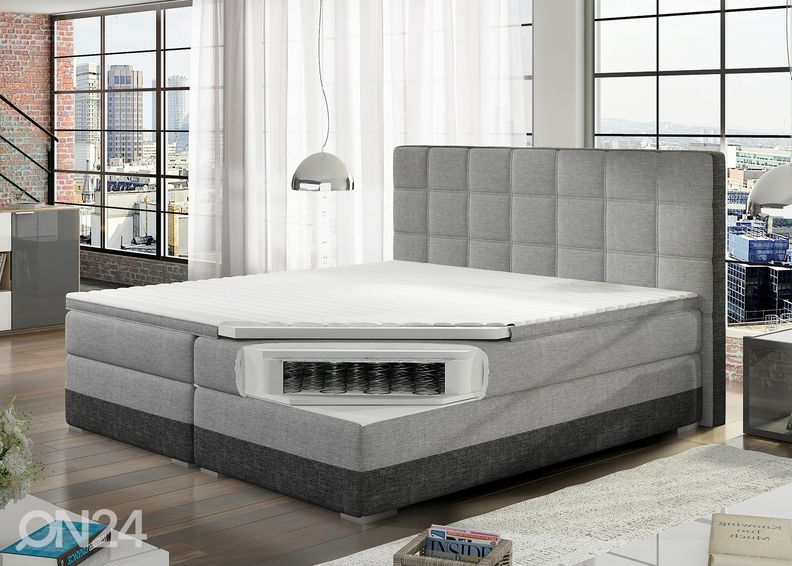 Континентальная кровать с ящиком 140x200 cm увеличить