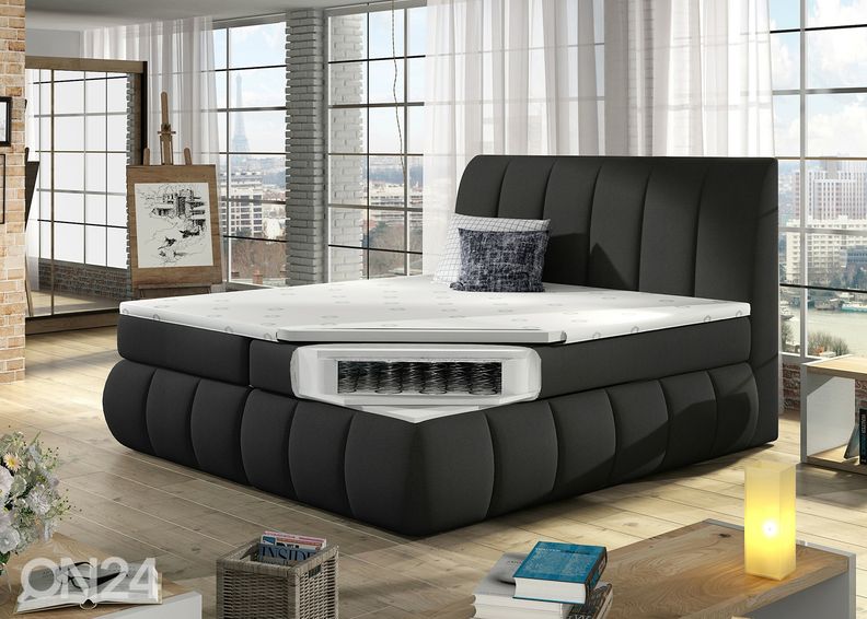 Континентальная кровать с ящиком 140x200 cm увеличить