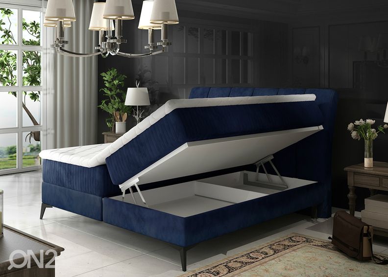 Континентальная кровать с ящиком 140x200 cm увеличить