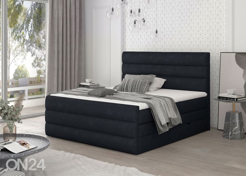 Континентальная кровать с ящиком 140x200 cm увеличить