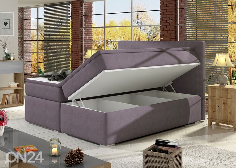 Континентальная кровать с ящиком 140x200 cm увеличить