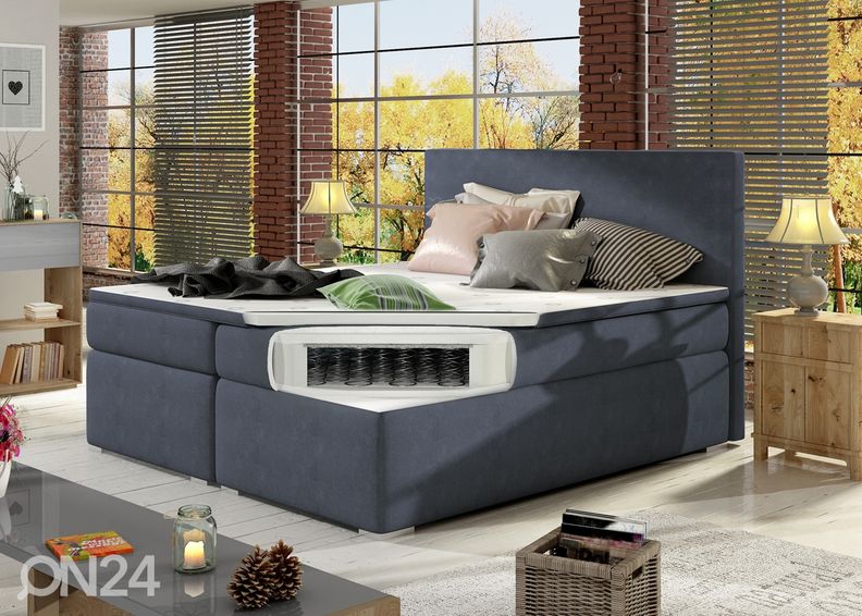 Континентальная кровать с ящиком 140x200 cm увеличить