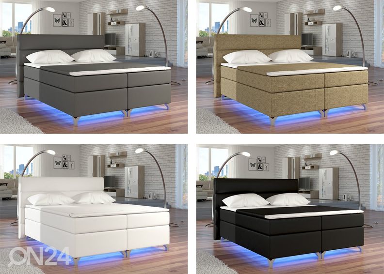 Континентальная кровать с ящиком 180x200 cm увеличить