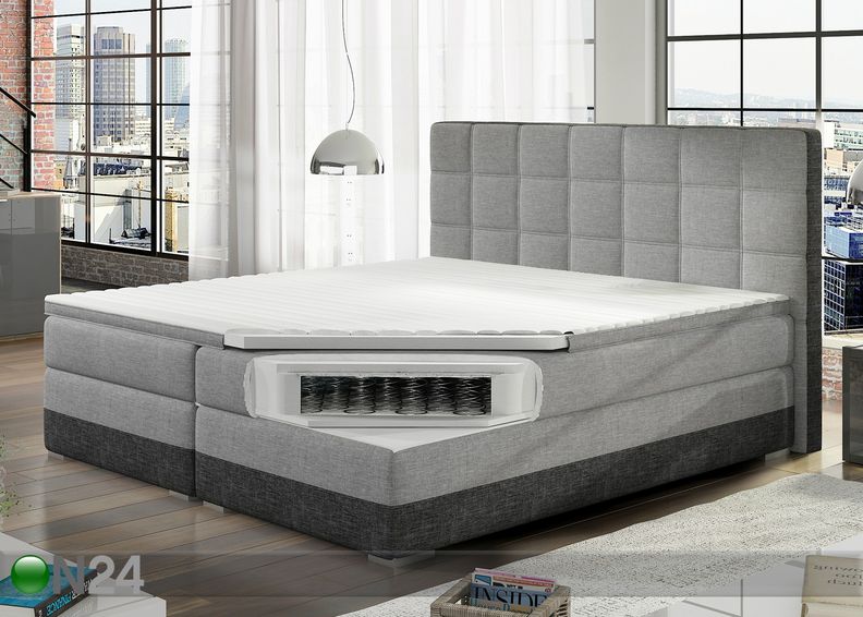 Континентальная кровать с ящиком 180x200 cm увеличить