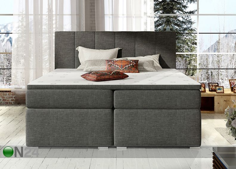 Континентальная кровать с ящиком 180x200 cm увеличить