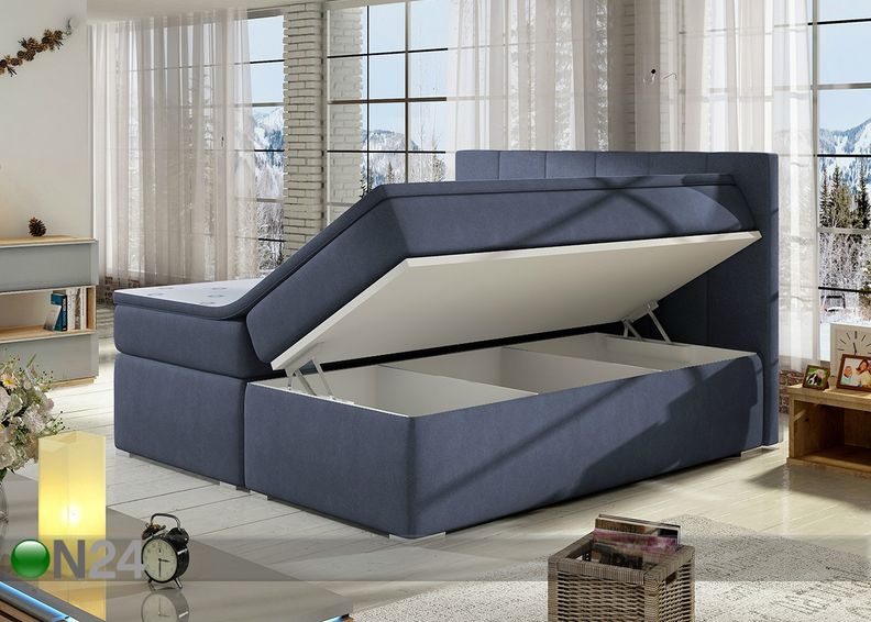 Континентальная кровать с ящиком 180x200 cm увеличить