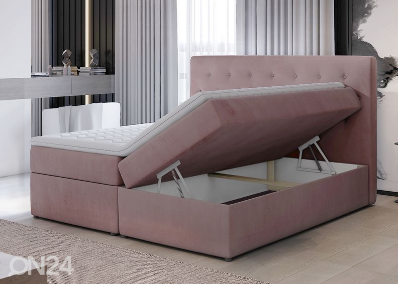 Континентальная кровать с ящиком 180x200 cm увеличить