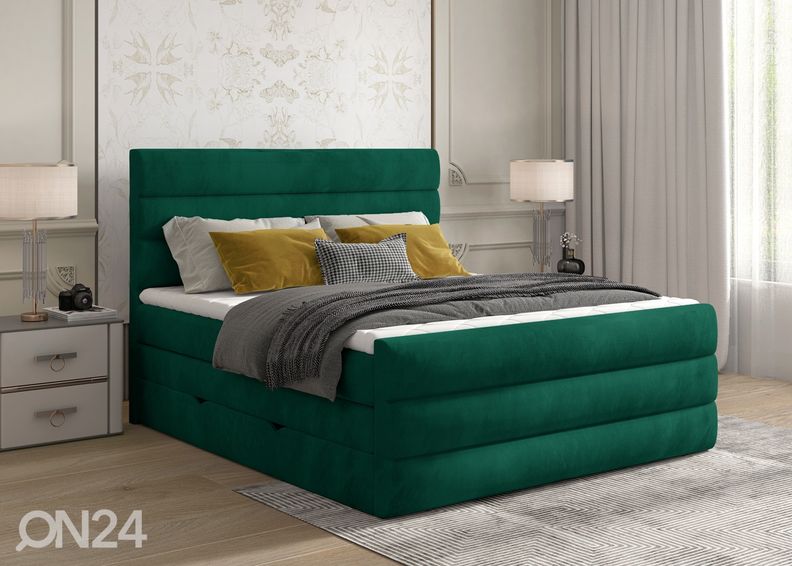 Континентальная кровать с ящиком 180x200 cm увеличить