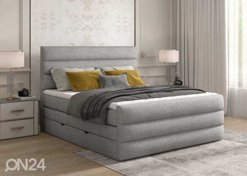 Континентальная кровать с ящиком 180x200 cm увеличить