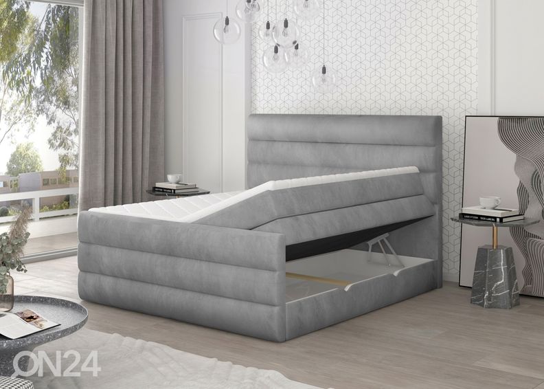 Континентальная кровать с ящиком 180x200 cm увеличить