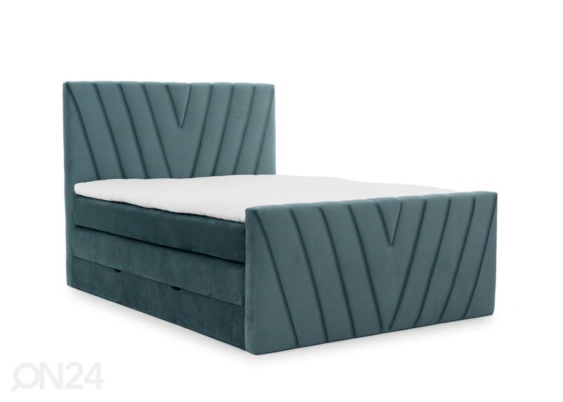 Континентальная кровать с ящиком 180x200 cm увеличить