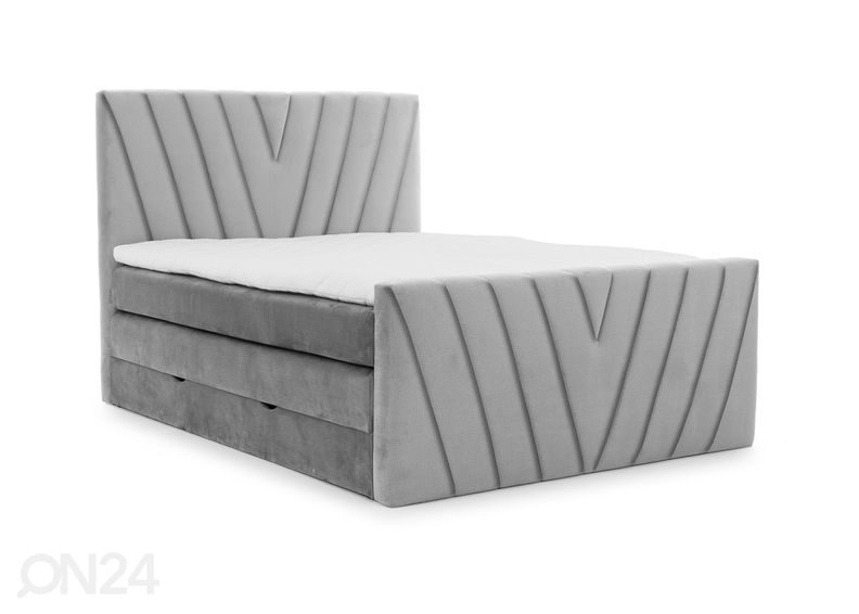 Континентальная кровать с ящиком 180x200 cm увеличить