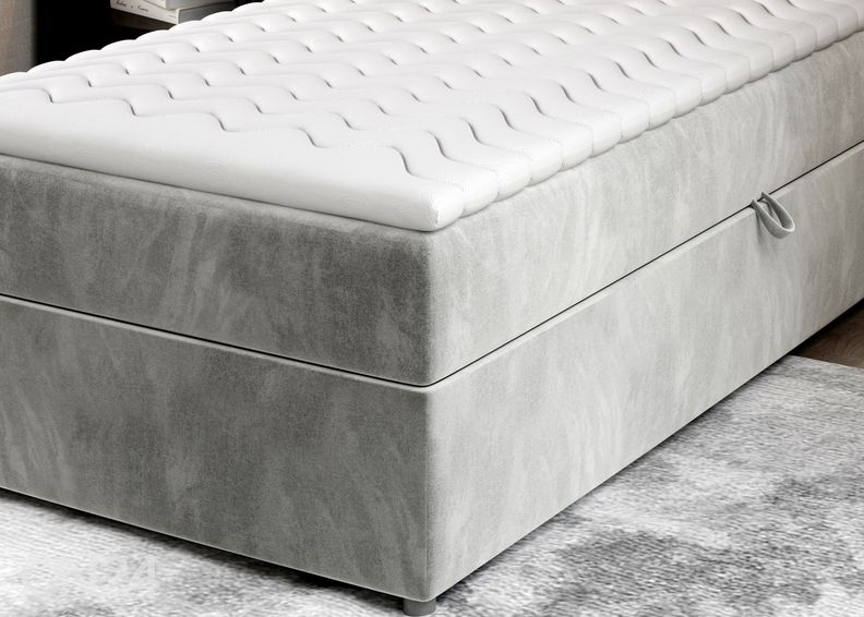 Континентальная кровать с ящиком 90x200 см увеличить