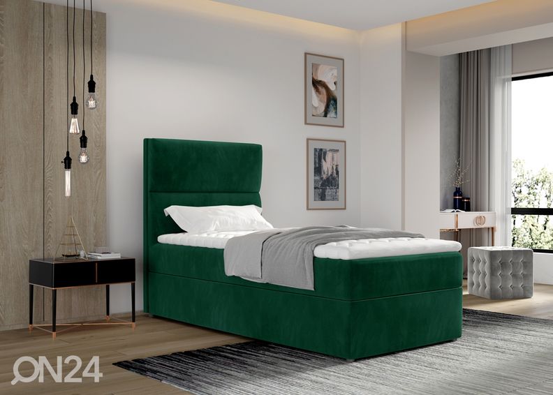 Континентальная кровать с ящиком 90x200 cm увеличить