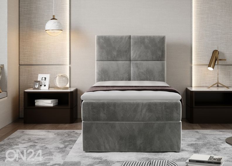 Континентальная кровать с ящиком 90x200 cm увеличить