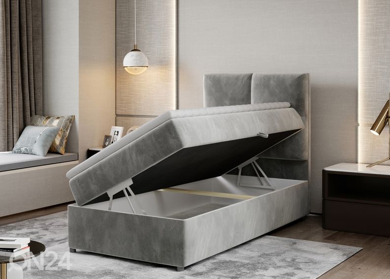 Континентальная кровать с ящиком 90x200 cm увеличить