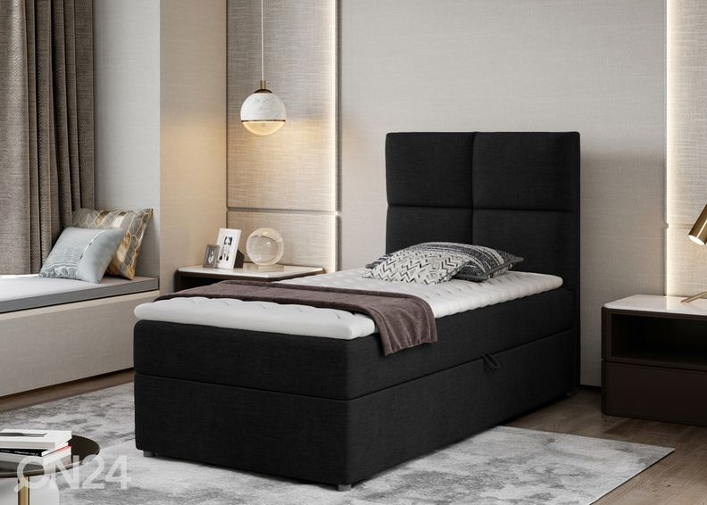 Континентальная кровать с ящиком 90x200 cm увеличить