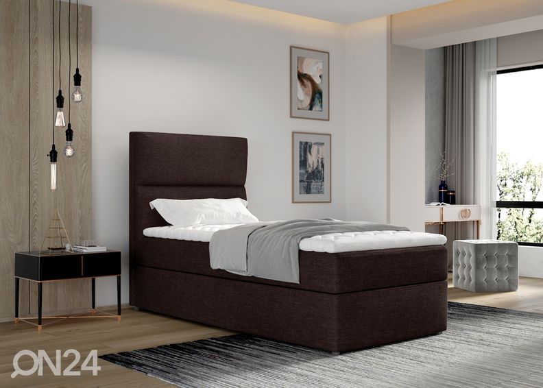 Континентальная кровать с ящиком 90x200 cm увеличить