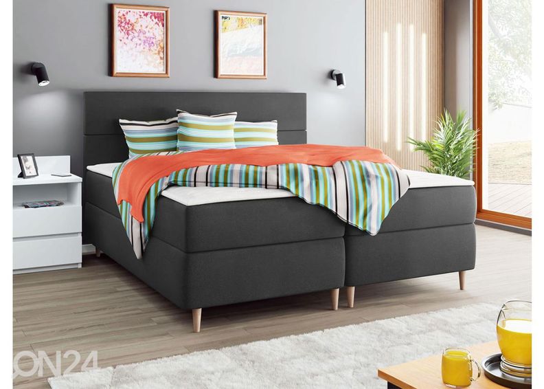 Континентальная кровать с ящиком Indiana 140x200 см увеличить