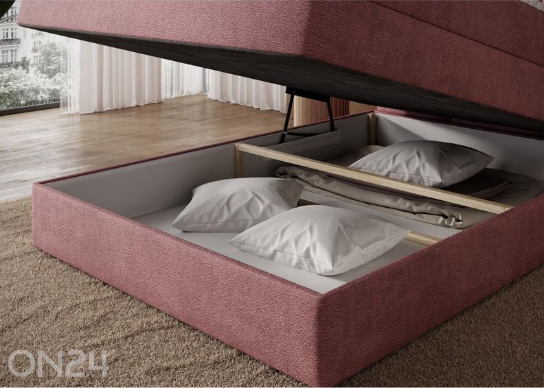 Континентальная кровать с ящиком Kasped 120x200 см увеличить