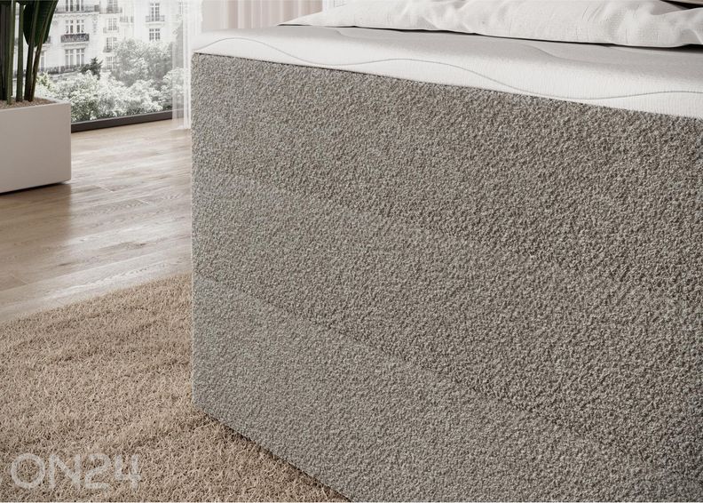 Континентальная кровать с ящиком Kasped 140x200 см увеличить