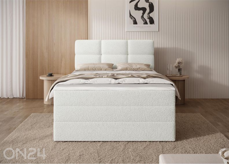 Континентальная кровать с ящиком Kasped 140x200 см увеличить