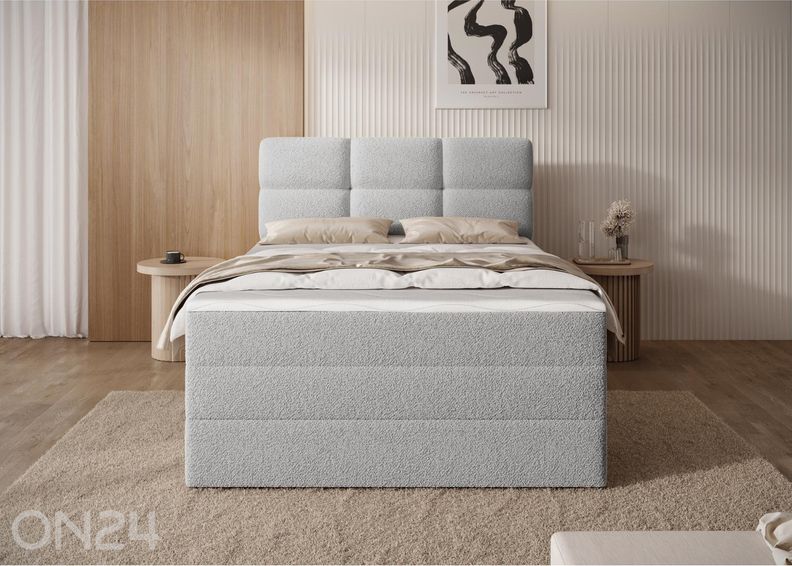 Континентальная кровать с ящиком Kasped 140x200 см увеличить