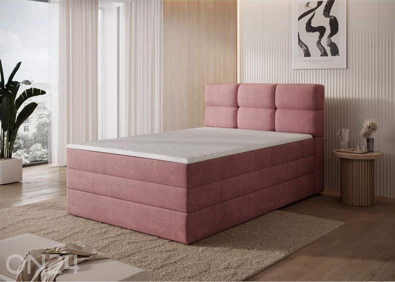 Континентальная кровать с ящиком Kasped 140x200 см увеличить