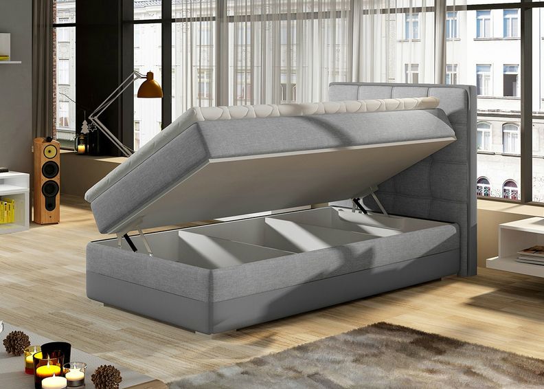 Континентальная кровать с ящиком Kevin 90x200 cm увеличить