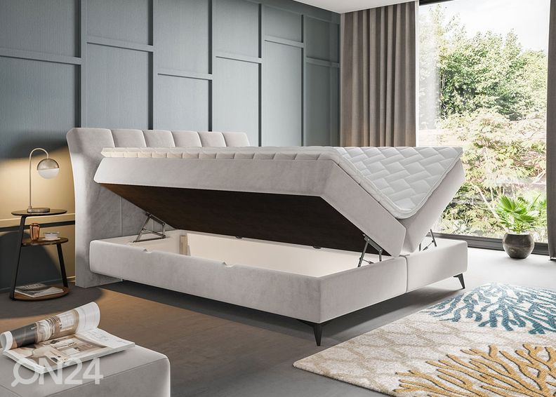 Континентальная кровать с ящиком Ottawa 160x200 см увеличить