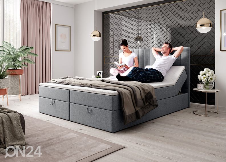 Континентальная кровать с ящиком RELAX 140x200 cm увеличить